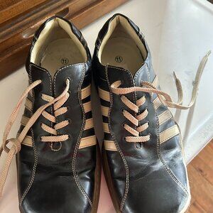 Phys Sci Mens Black Tan Lace Up Size 11m Casual Shoe Sneakers